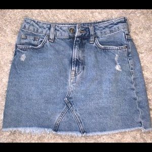 Jean skirt